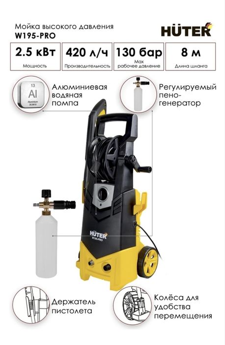 Продам мойку выского давления Hutor