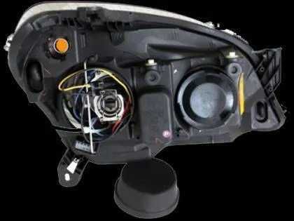 Кристални фарове за OPEL ASTRA H от 2004-2009 - черни