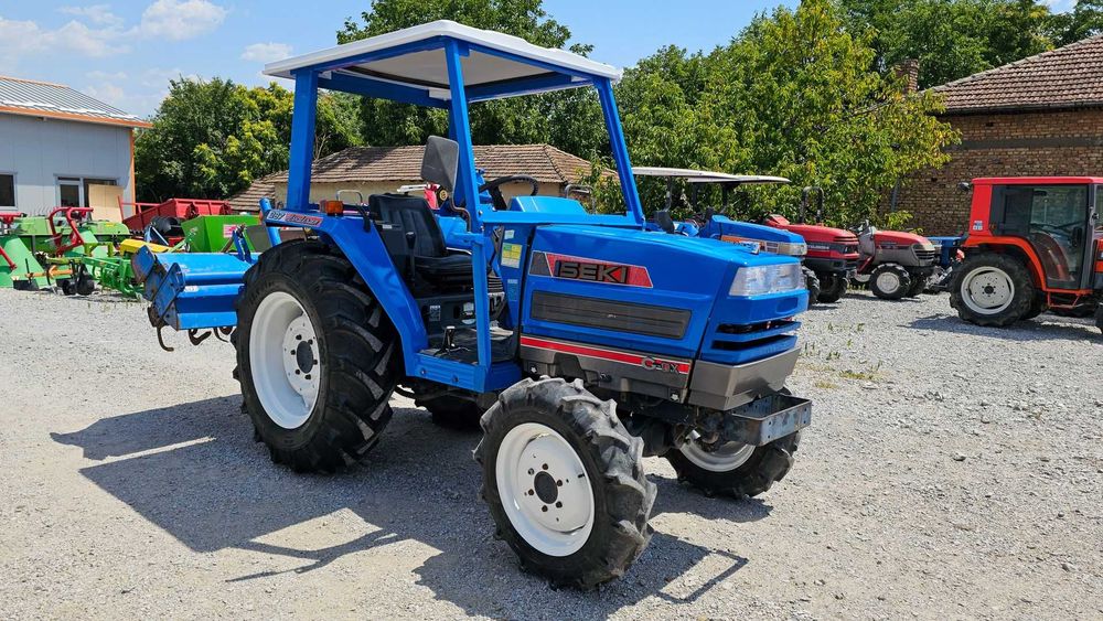 Японски трактор Iseki TA287F с фреза, 4x4, 28 кс., АграБГ Джолев