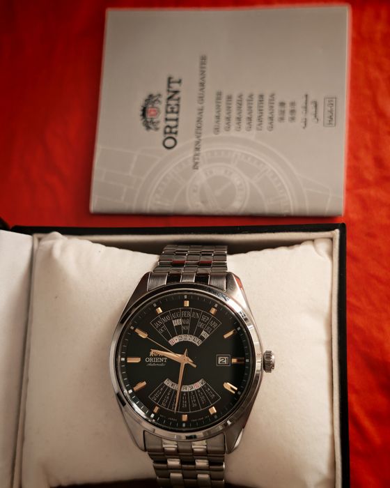 Ceas Orient Multi Year Calendar Automatic – Stare impecabilă, cu cutie originală