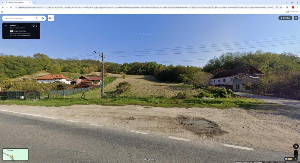 Teren intravilan comuna Mihaesti Judetul Valcea DN67