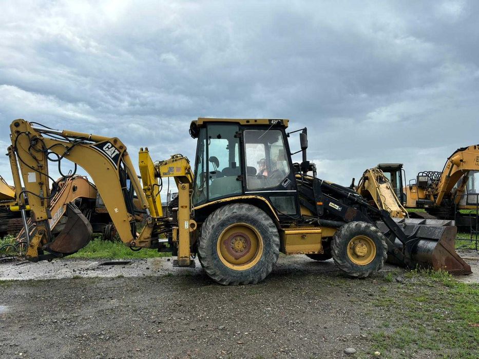 Dezmembrez buldoexcavator Caterpillar 428D-piese de schimb Caterpillar