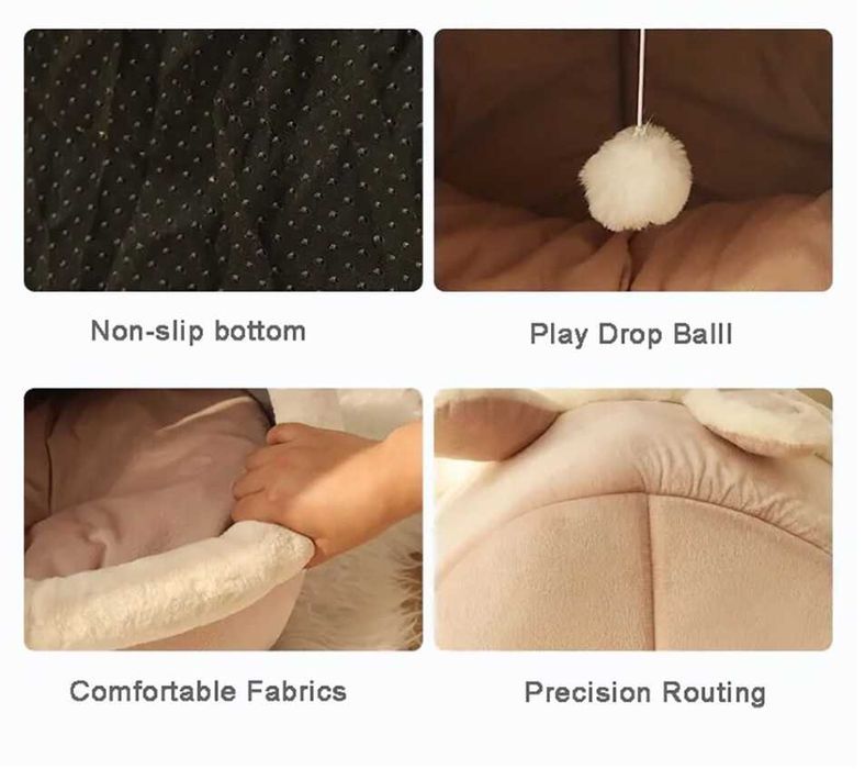 Нова Котешка къща * Къщичка * Легло за домашни любимци * Размери