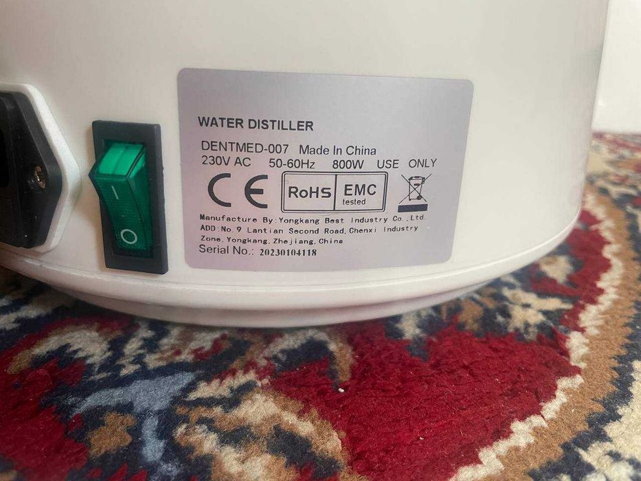 Дистиллятор для воды модели DENTMED-007 б/у