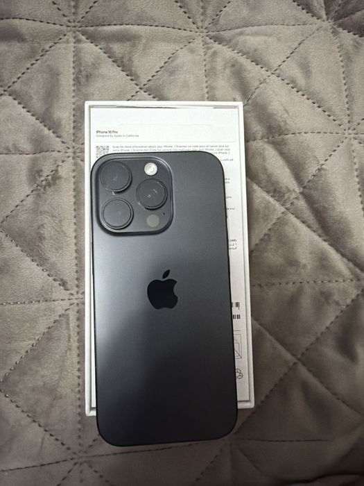 Iphone 16 pro 256gb  Black titanium