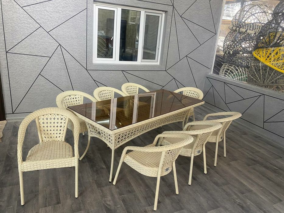 Ratan toqima  stol stullar