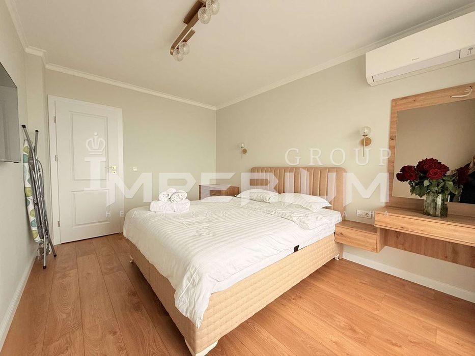 Двустаен апартамент с ПАРКОМЯСТО под наем в района на Виница, гр. Вар