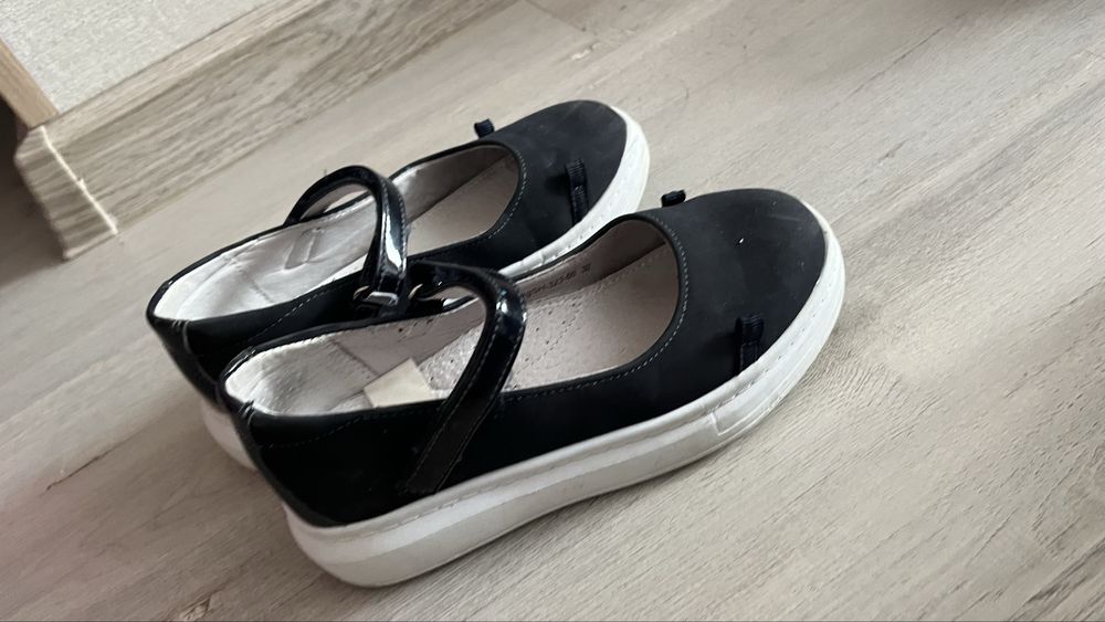 Обувь школьная цвет синий