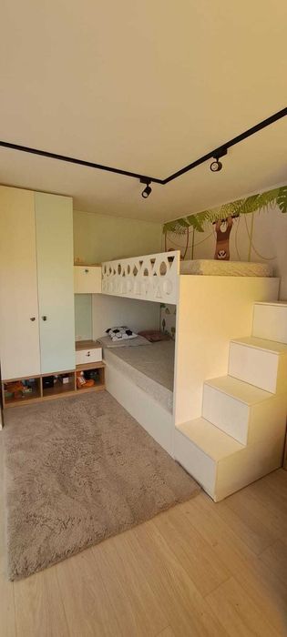 Pat etajat+scara+dulap 2 usi