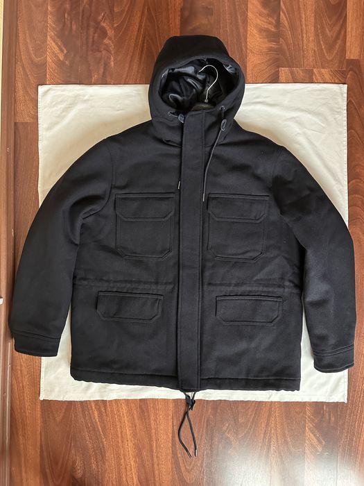 Palton,haina amestec lana,Armani Exchange,marime M-L