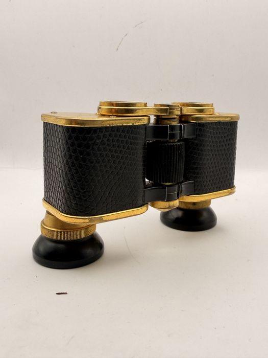 Ранен Carl Zeiss Jena Teleater 3x №249692 – театрален бинокъл около 1910 г. с оригинален калъф