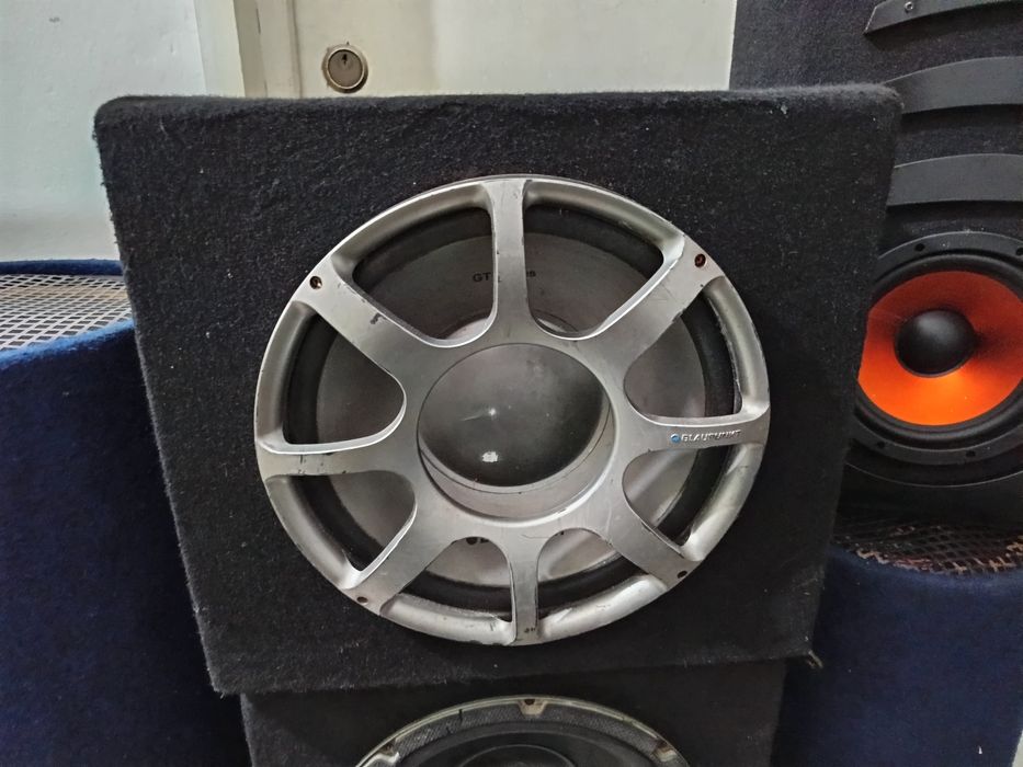 Subwoofer audio auto bass masina blaupunk 12 inch mdf