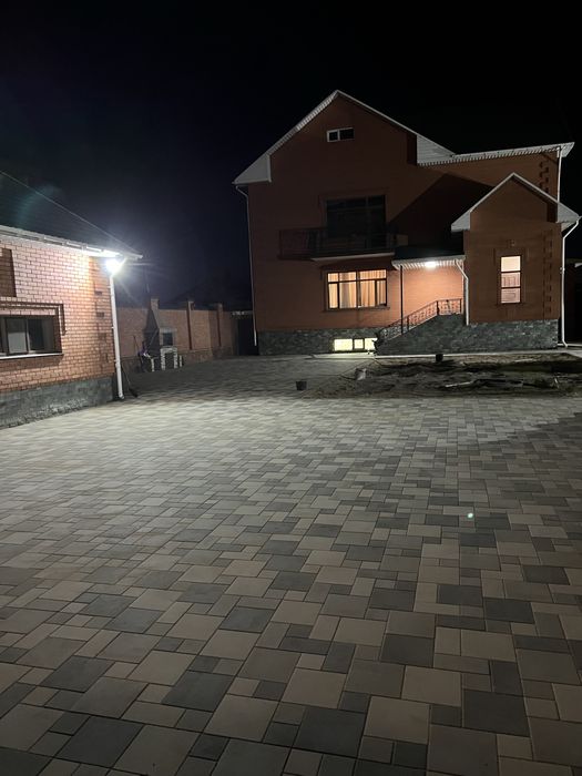 Укладка брусчатки