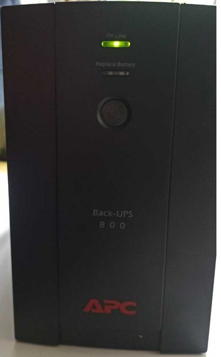 APC Back-UPS 800VA — ИБП с НОВЫМ аккумулятором