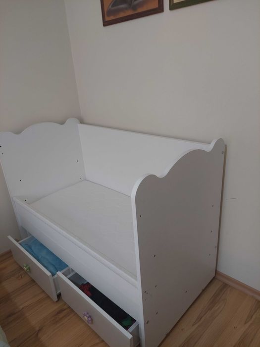 Бебешка кошара - люлка с матрак