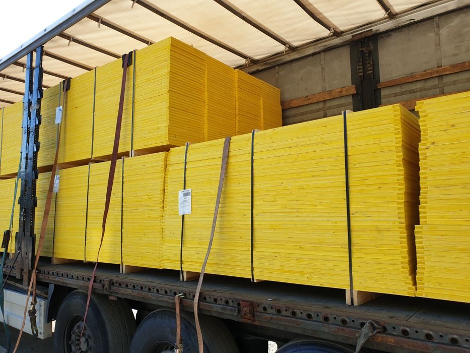 PLACA LANA cofraj panou galbena Lana