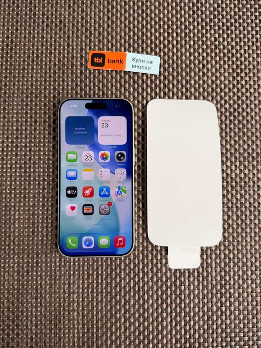 1TB! НОВ! iPhone 17 PRO * Лизинг от 51€/мес * SILVER - 1000GB - ГАРАНЦИЯ USA