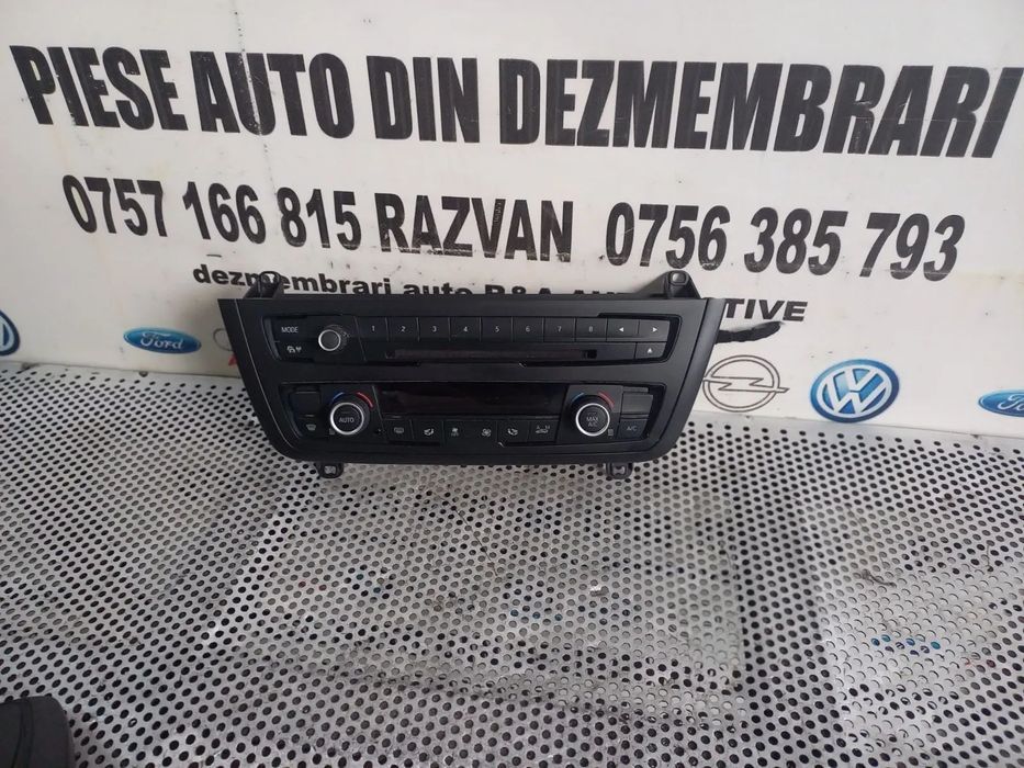 Panou Modul Clima Climatronic Interfata Radio CD Bmw F30 F31 - Dezmembrari Arad