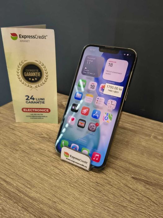 (AG51) Apple iPhone 13 Pro 128GB b1460 - Garantie 2 ani!