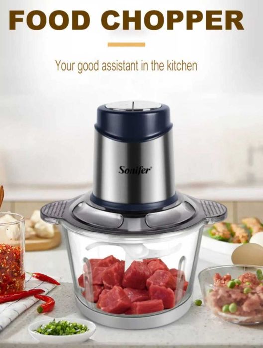 Чоппер измельчитель для мяса и овощей Chopper Sonifer sf-8078
