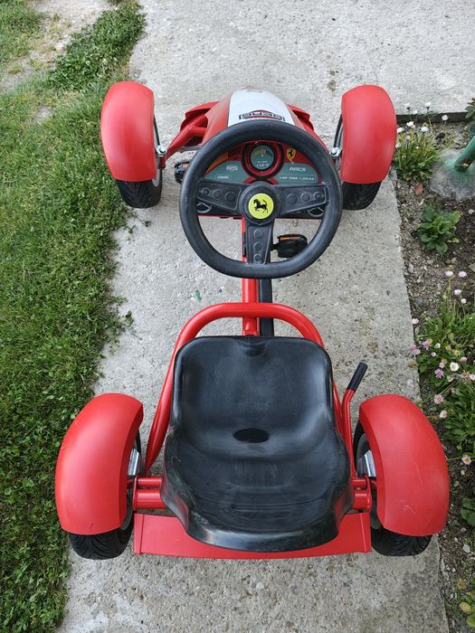 Cart/Kart cu pedale Berg FERRARI FXX copii/adulti  (5-99 ani)