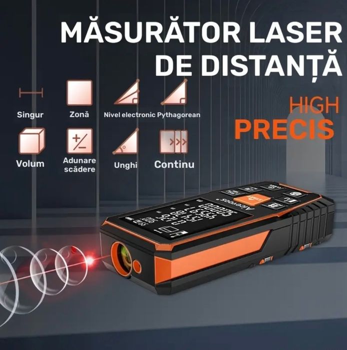 Vând Telemetru digital 120 m