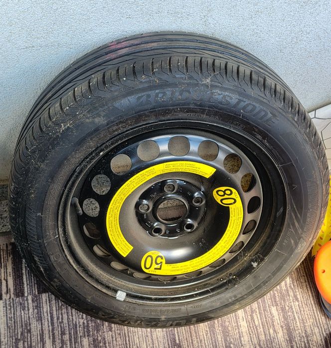 Roată Rezerva Vara Noua 205 55 16 Bridgestone Turanza Skoda Audi Seat