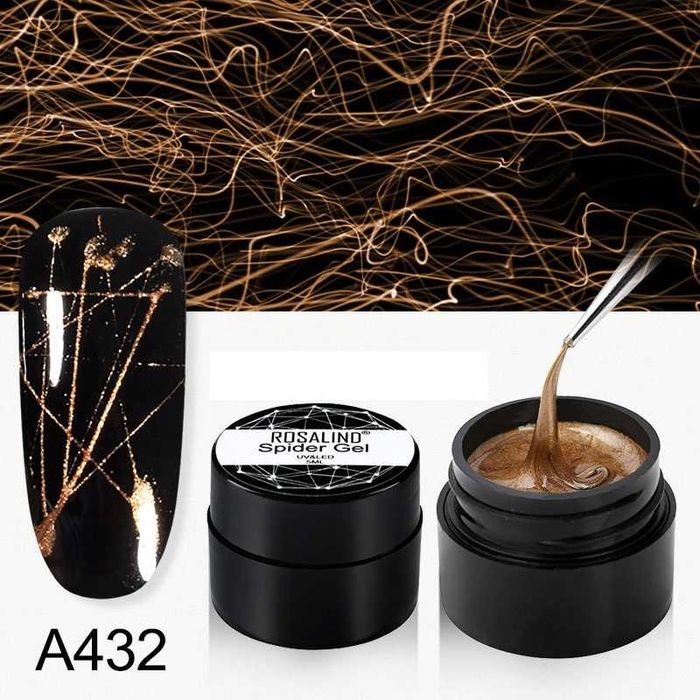 ROSALIND Spider Gel ув/лед Спайдър гел за декорации