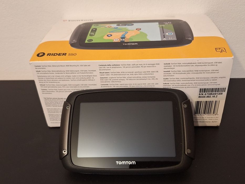 Vand sistem navigație moto TomTom Rider 550