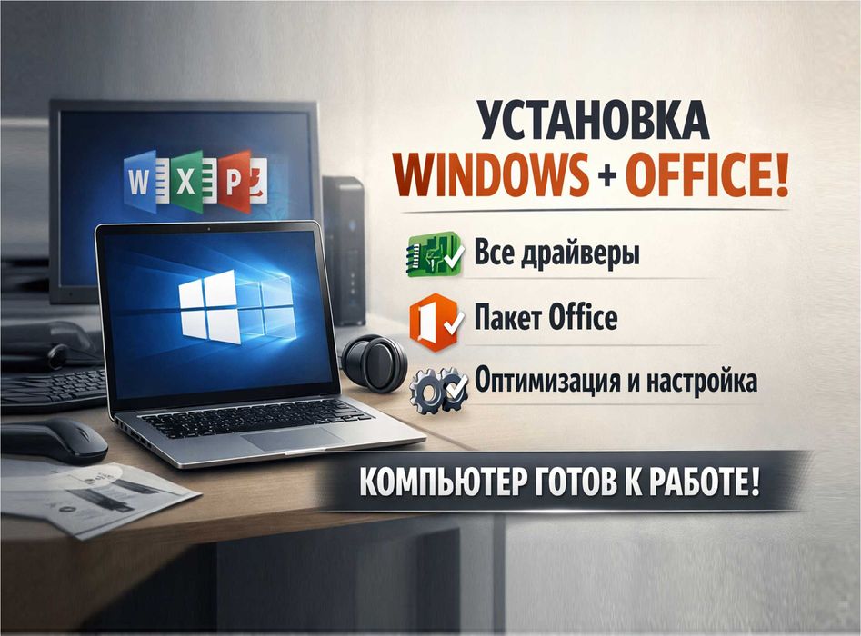 Установка windows и офисных программ office