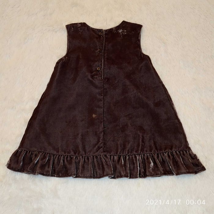 Сарафан велюровый H&M. *и539