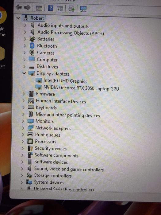 Laptop Asus TUF F17 ( i5 , 3050 )