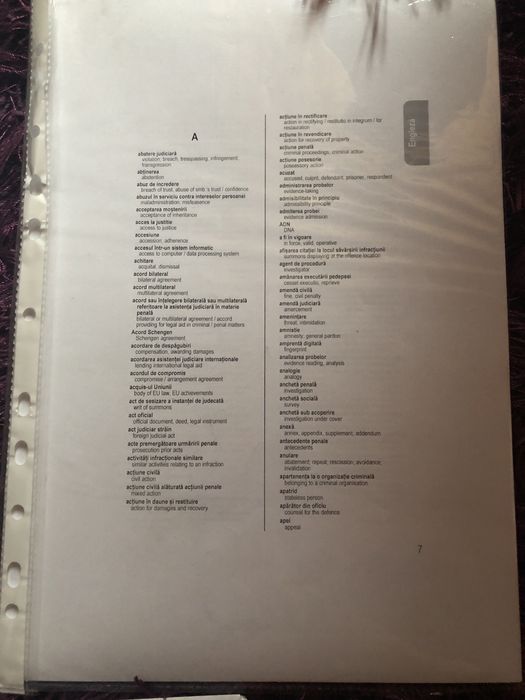 Materiale traduceri juridice GRATUITE