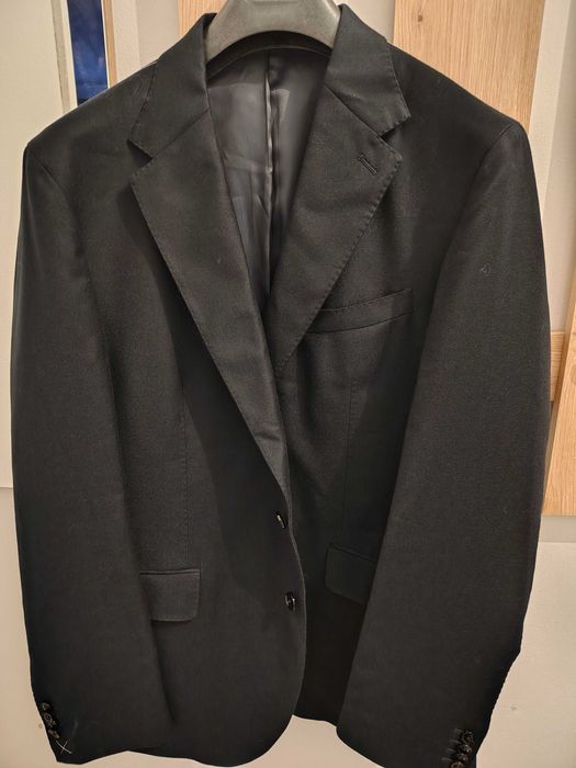 Sacou de costum barbati din flanelă de lână 100 %,nou nepurtat