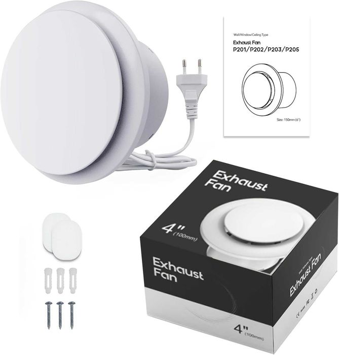 Вентилатор за баня, кухня, тоалетна, гараж SBONNI