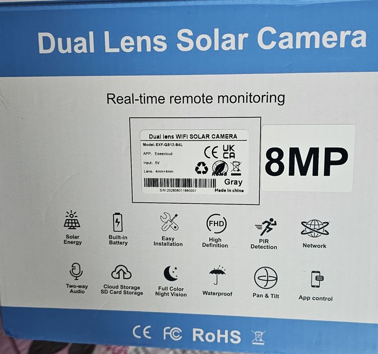 Camera Solara Dual Lens