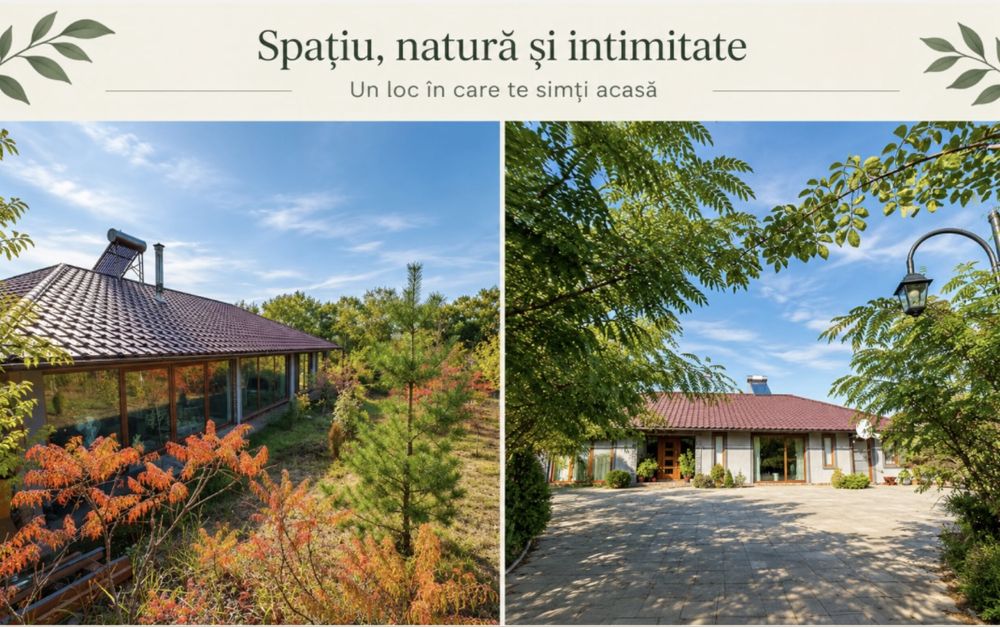 Casă moderna - 200 MP Pe teren de  5000 MP – ZĂDĂRENI