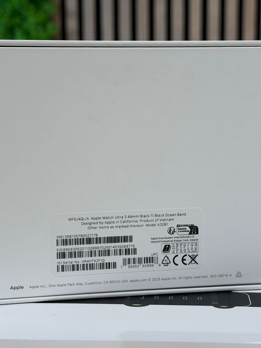 Apple Watch Ultra 3 Black/Nou/Garantie 12 luni @atsgsm.ro