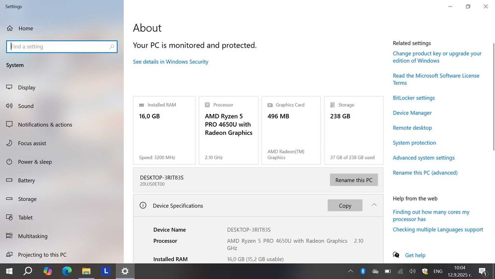 Lenovo ThinkPad T14s Gen 1 Touch
