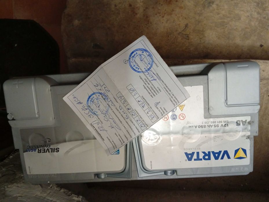 Акумулатор Varta-гелов акумулатор 100ah, гаранция