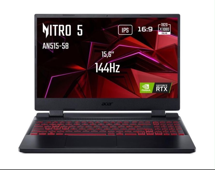 Игровой ноутбук Acer Nitro 5 RTX 3050