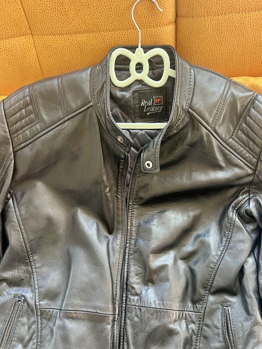 Мъжко яке естествена кожа