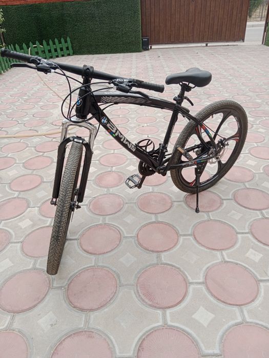 Велосипед BMW черный цвет