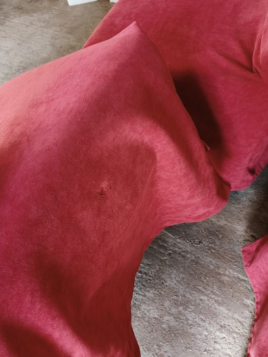 Шест трапезни стола с дамаска