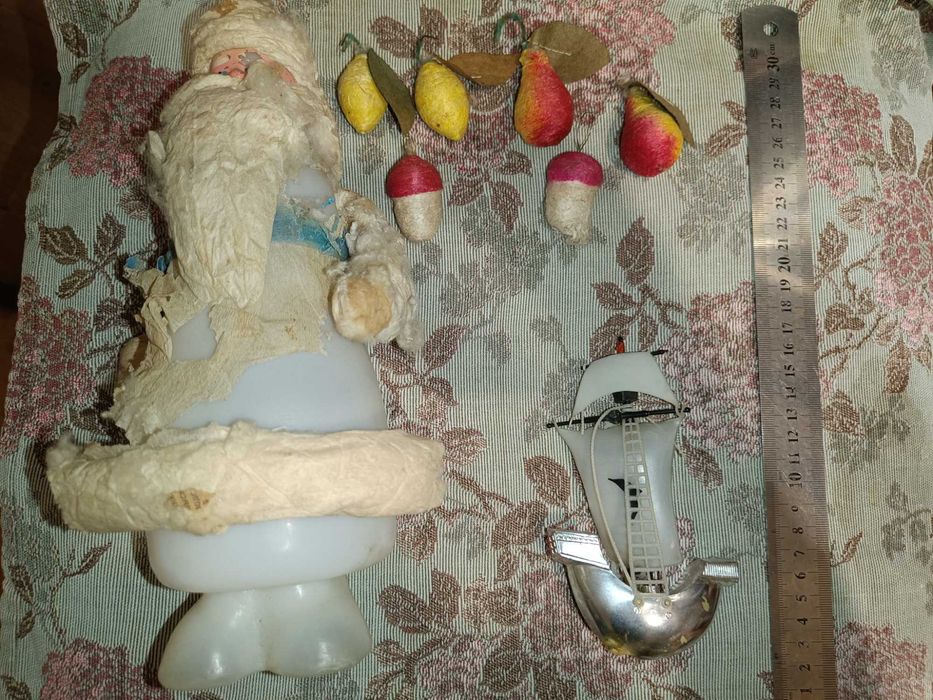 Обмен, реставрация ёлочных игрушек СССР