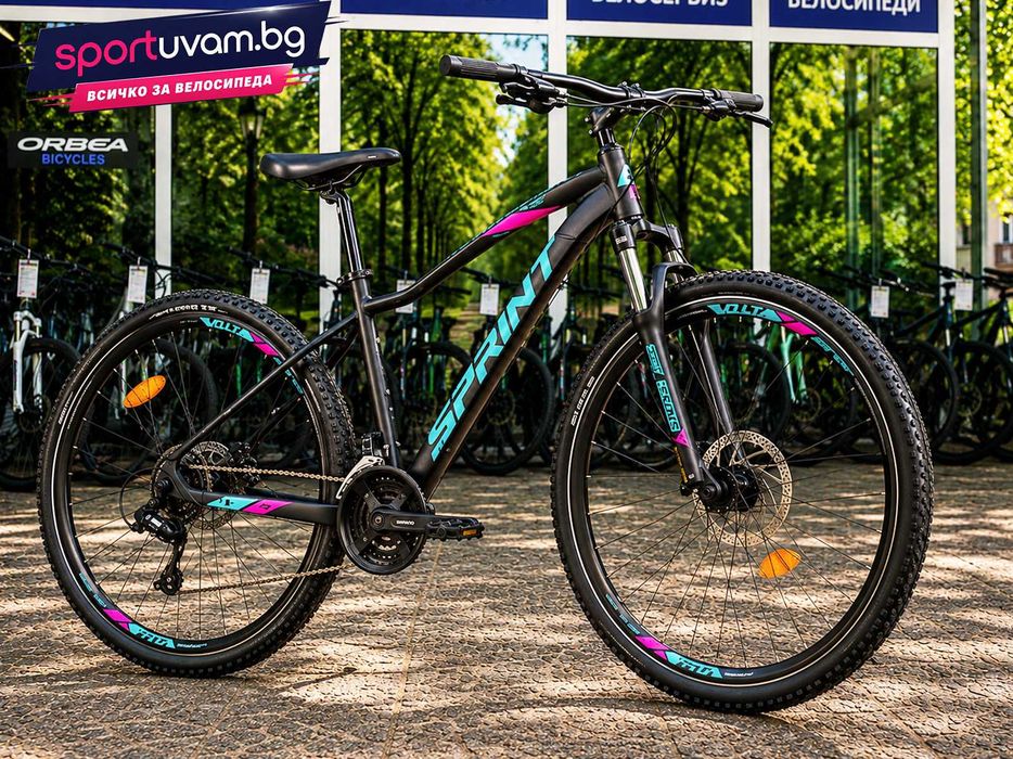 НОВ Планински Велосипед Maverick Lady 27.5 Black Matte / Reseda Violet - БЕЗПЛАТНА ДОСТАВКА