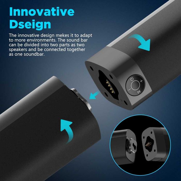 Соундбар WiWU-S1  2Ch 60W