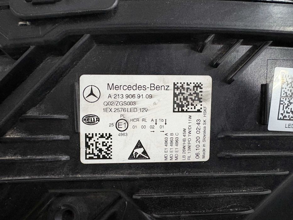 Far stanga full led Mercedes E class W213 facelift cod A2139069109