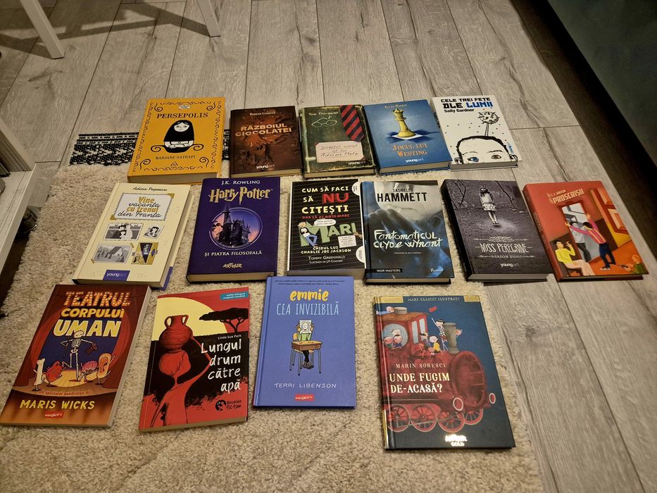 Lot de 23 carti+ 2 caiete de elev