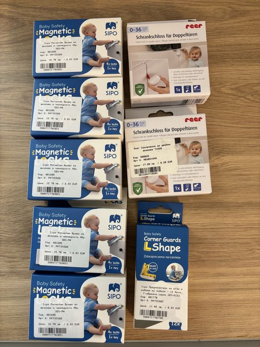 Комплект за обезопасяване на дом за бебе